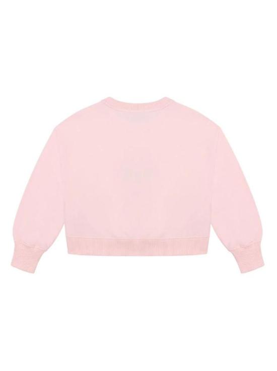 25FW [키즈] 모스키노 니트/스웻셔츠 HDF06G LDA16 50209 Sugare rose - MOSCHINO