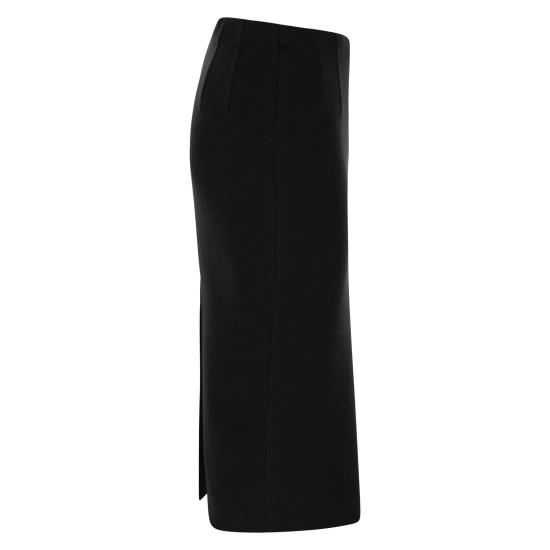 25FW 엘리자베타프랜치 미디 스커트 GK19S56E2 BLACK - ELISABETTA FRANCHI