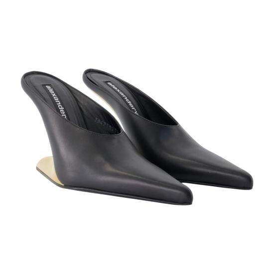 25FW 알렉산더 왕 플랫 슈즈 30425M001 001 BLACK - ALEXANDER WANG