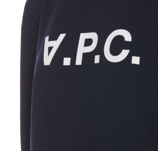 26SS 아페쎄 스탠다드 그랜드 VPC 스웨트 셔츠 COHBN M27907TIQ Blue - A.P.C.