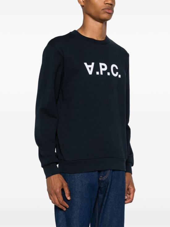 26SS 아페쎄 스탠다드 그랜드 VPC 스웨트 셔츠 COHBN M27907TIQ Blue - A.P.C.