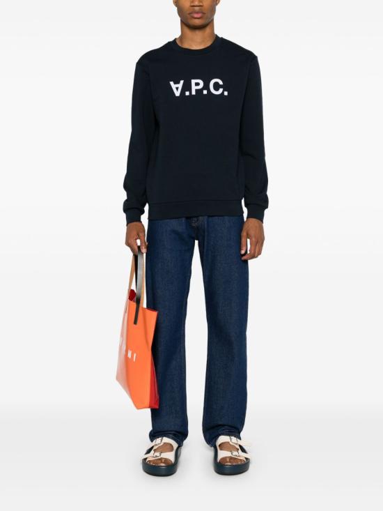 26SS 아페쎄 스탠다드 그랜드 VPC 스웨트 셔츠 COHBN M27907TIQ Blue - A.P.C.