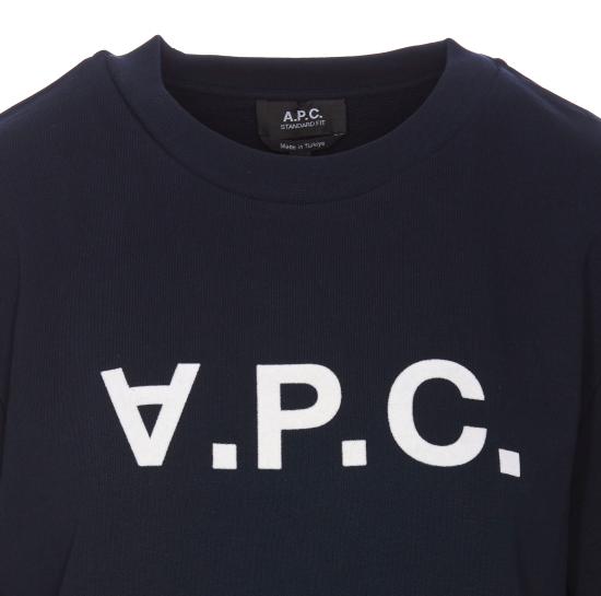 26SS 아페쎄 스탠다드 그랜드 VPC 스웨트 셔츠 COHBN M27907TIQ Blue - A.P.C.
