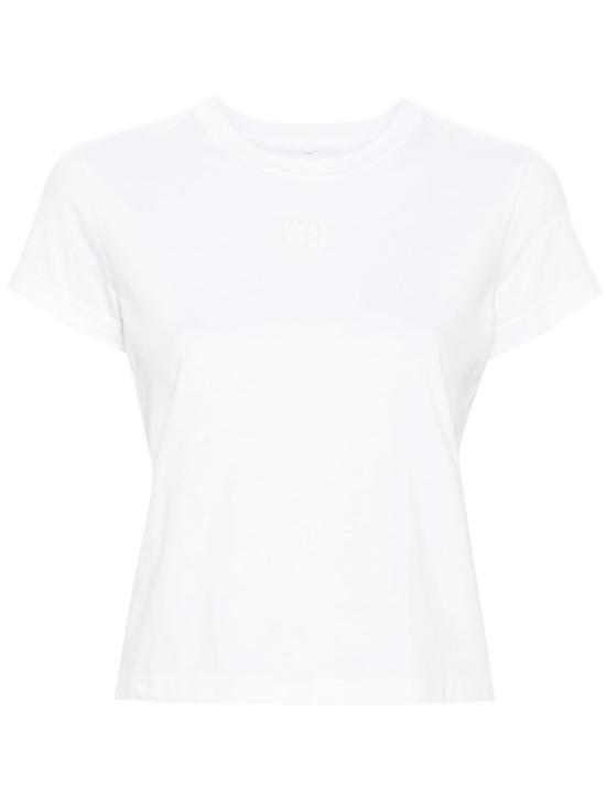 26SS 알렉산더 왕 반팔 티셔츠 4CC3241521 100 White - ALEXANDER WANG