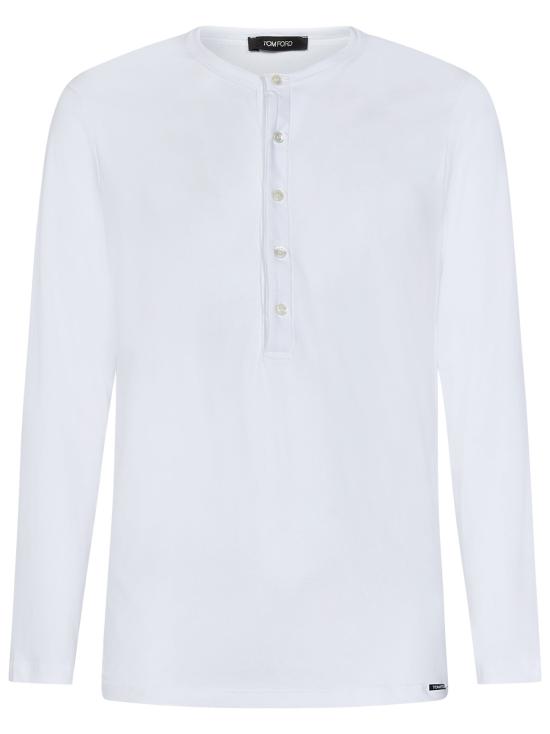 24FW 톰포드 반팔 티셔츠 T4M151040 100 White