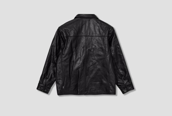 25FW 네이버후드 가죽 자켓 252SZNH JKM06 BK - NEIGHBORHOOD