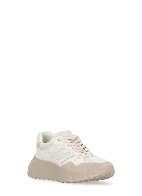 25FW 호간 HI-FI 하이파이 플랫폼 스니커즈 HXW6690FK70UI8 0MAS Beige - HOGAN