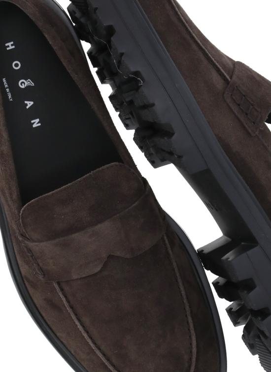 25FW 호간 로퍼 HXM6730FM90BYE S808 Brown - HOGAN