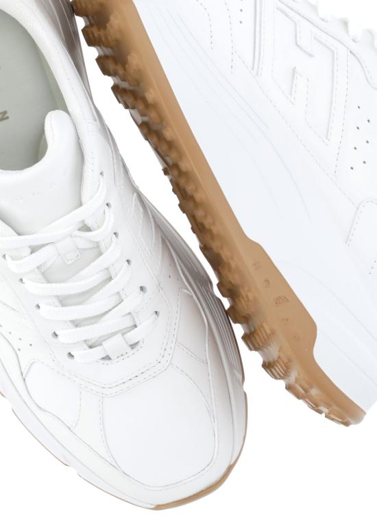 25FW 호간 HI-FI 하이파이 플랫폼 스니커즈 HXW6690FK70JUS B001 White - HOGAN