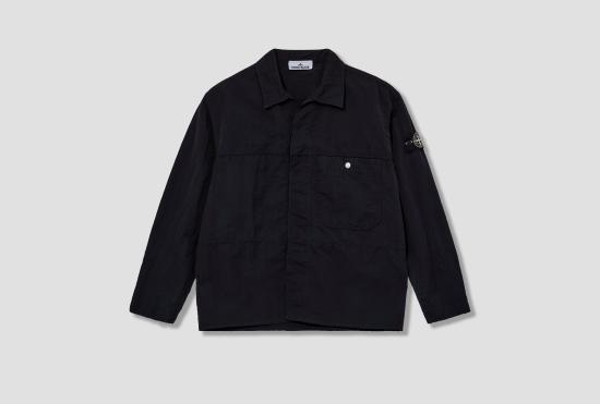 25FW 스톤 아일랜드 밀 스펙 스트레치 립스탑-TC 컴포트 핏 오버셔츠 1200026