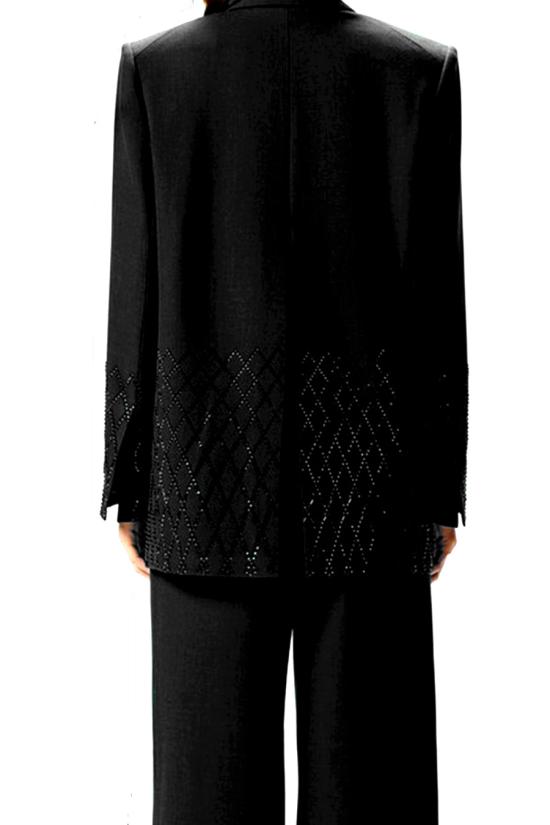 25FW 핑코 수트 자켓 105410A2POZ99 Black - PINKO