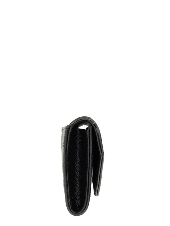 25FW 생로랑 반지갑 414404BOW021000 BLACK DOM - SAINT LAURENT