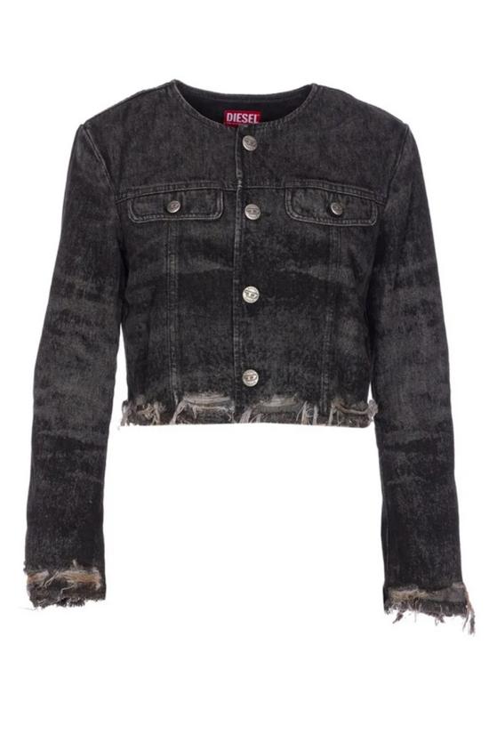 25FW 디젤 트러커 자켓 A21616 007DB02 Black