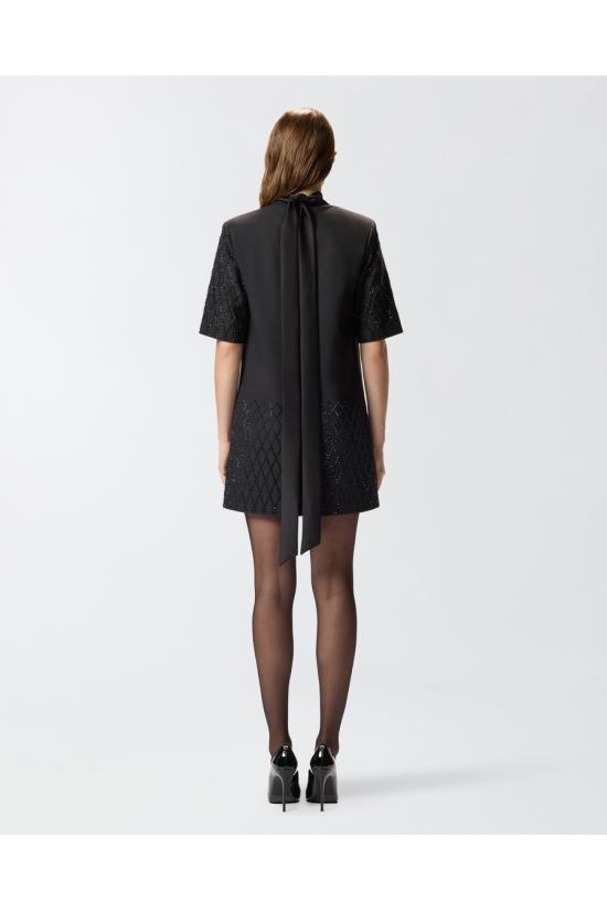 25FW 핑코 미디 원피스 105523A2POZ99 Black - PINKO