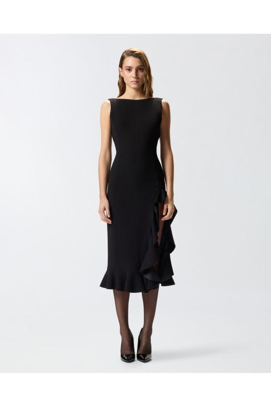 25FW 핑코 미디 원피스 105781A2Q2Z99 Black - PINKO