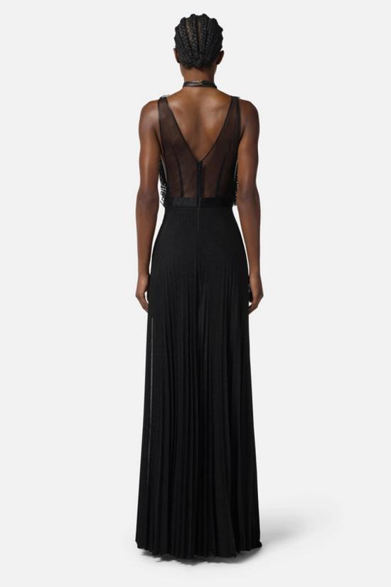 25FW 엘리자베타프랜치 롱 원피스 ABR1957E2110 Black - ELISABETTA FRANCHI