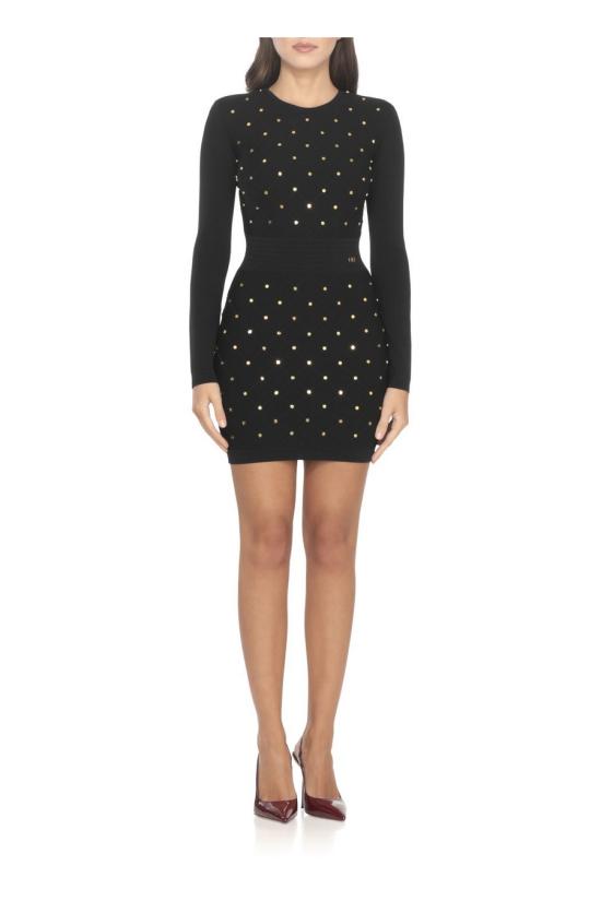 25FW 엘리자베타프랜치 숏 원피스 AM25S57E2110 Black - ELISABETTA FRANCHI