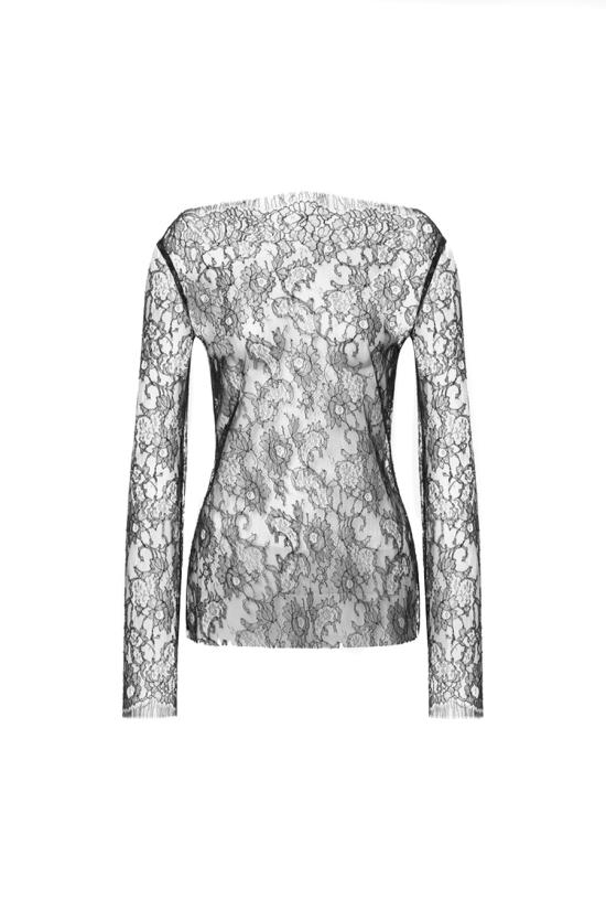 25FW 알베르타 페레티 블라우스 A0218 66200555 Black