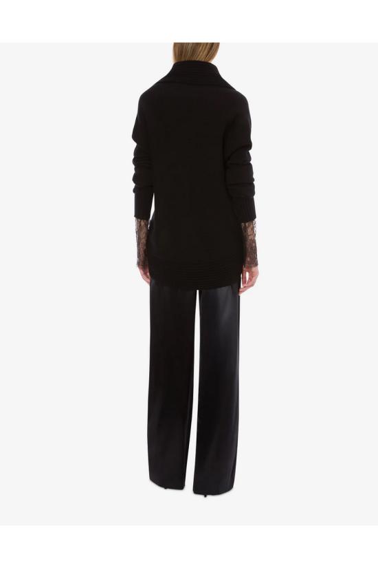 25FW 알베르타 페레티 터틀넥 A0903 66010555 Black - ALBERTA FERRETTI