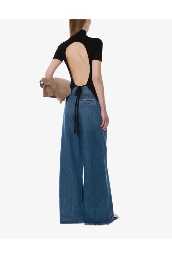 25FW 알베르타 페레티 터틀넥 A0901 51040555 Black - ALBERTA FERRETTI