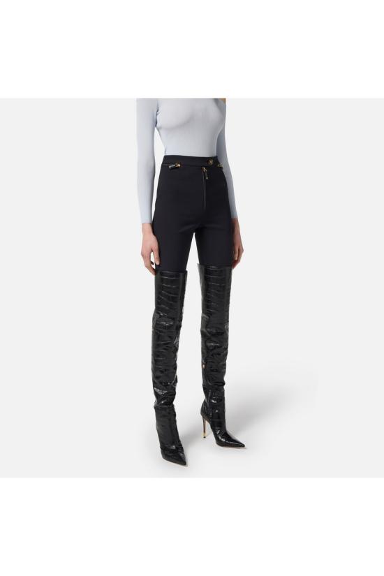 25FW 엘리자베타프랜치 스트레이트 팬츠 PA10856E2110 Black - ELISABETTA FRANCHI