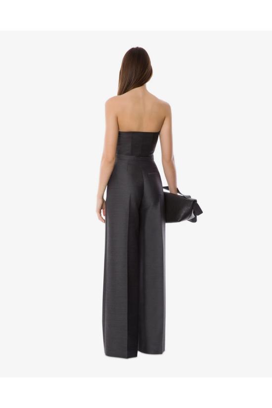 25FW 알베르타 페레티 스트레이트 팬츠 A0305 51340518 Black - ALBERTA FERRETTI