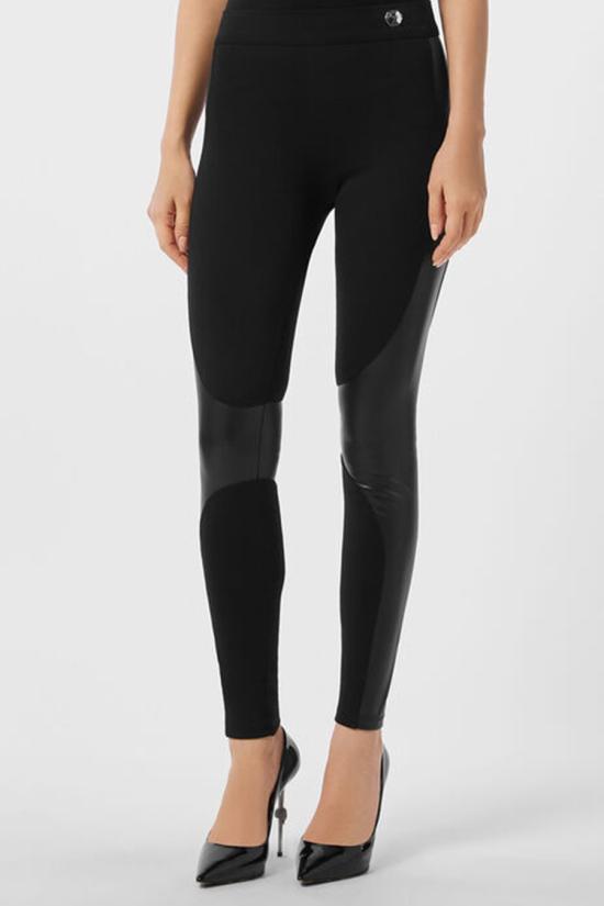 25FW 필립 플레인 레깅스 FAEC WJT2135 PTE003N02 Black - PHILIPP PLEIN