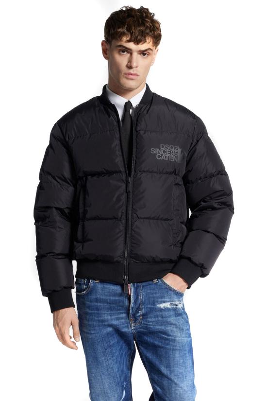 25FW 디스퀘어드2 숏패딩 S74AM1612 S53817900 Black - DSQUARED2