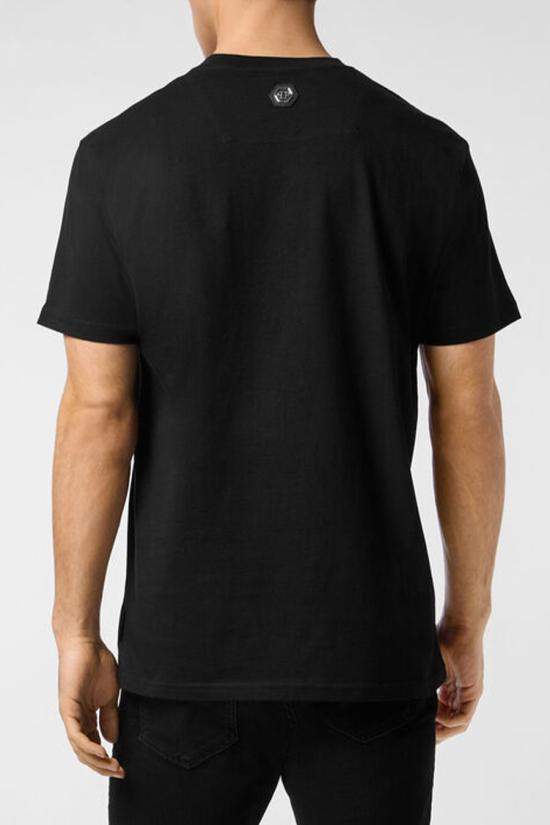 25FW 필립 플레인 반팔 티셔츠 FAEC MTK8484 PJY002N02 Black - PHILIPP PLEIN