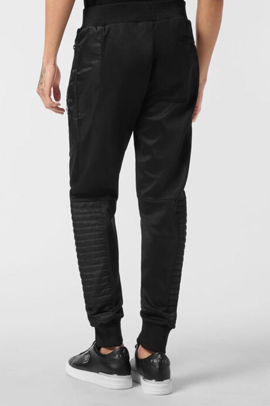 25FW 필립 플레인 트레이닝/조거 팬츠 FAEC MJT2661 PTE003N02 Black - PHILIPP PLEIN