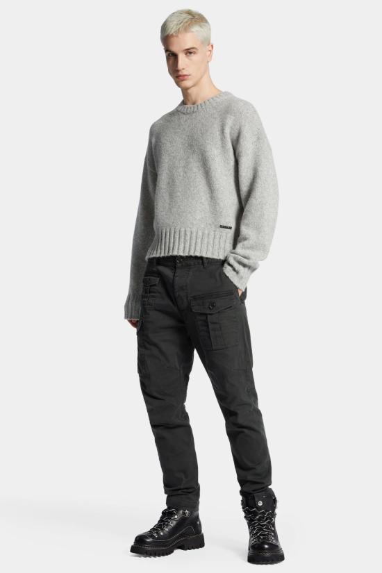 25FW 디스퀘어드2 스트레이트 팬츠 S74KB0818 S39021900 Black - DSQUARED2