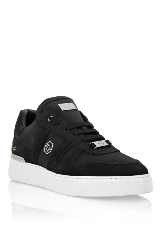 25FW 필립 플레인 스니커즈 FAES USC0820 PLE076N02 Black - PHILIPP PLEIN