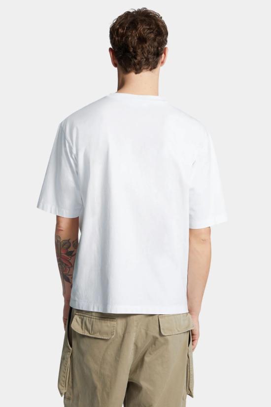 25FW 디스퀘어드2 반팔 티셔츠 S74GD1445 D20020100 White - DSQUARED2
