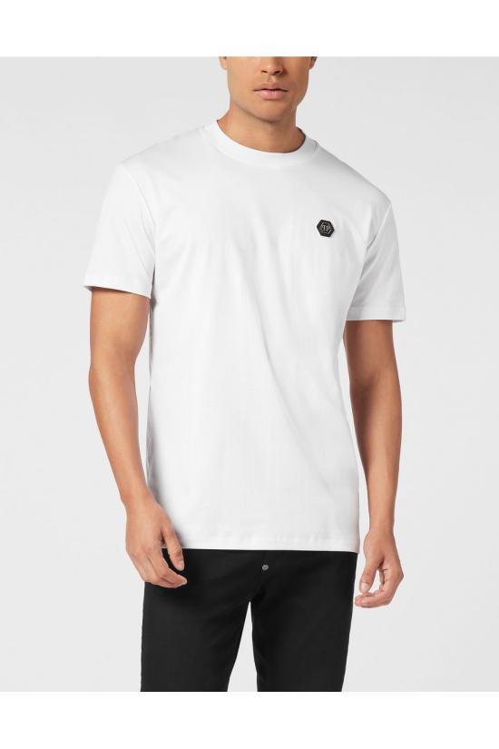 25FW 필립 플레인 반팔 티셔츠 AAEC MTK8740 PJY002N01 White - PHILIPP PLEIN