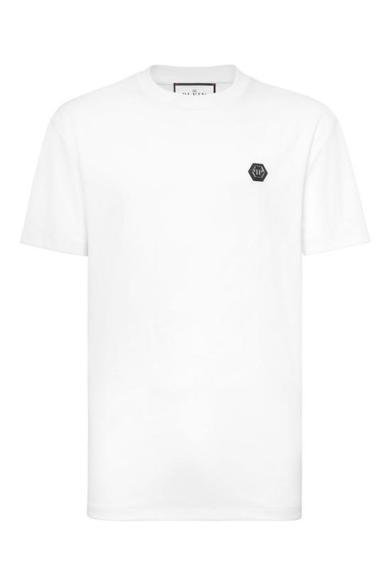 25FW 필립 플레인 반팔 티셔츠 AAEC MTK8740 PJY002N01 White