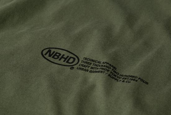 25FW 네이버후드 반팔 티셔츠 252PCNH ST09 OD - NEIGHBORHOOD