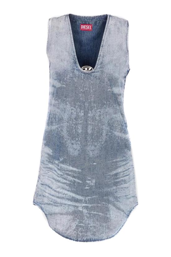 25FW 디젤 숏 원피스 A21707 068TY01 Blue