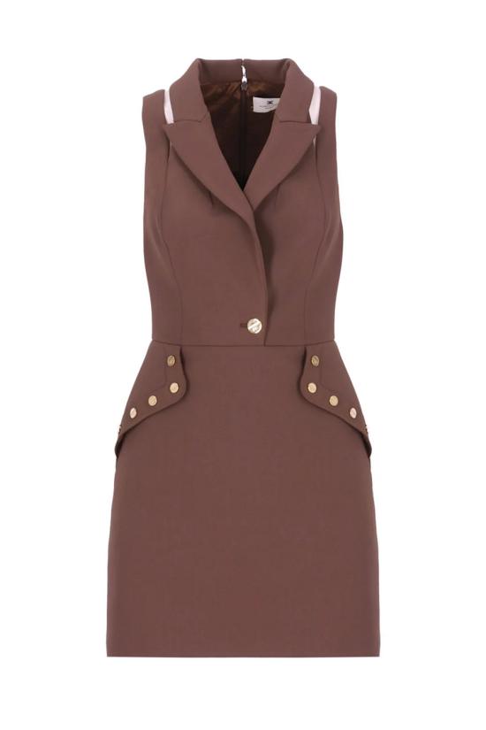 25FW 엘리자베타프랜치 미디 원피스 AB89757E2EA3 Brown