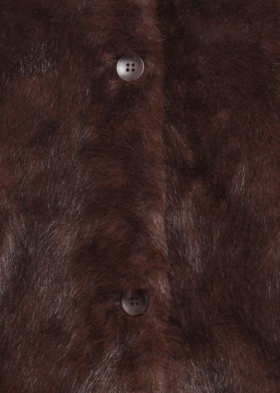 25FW 발렌티니 1972 코트 E3149 ECO ZIBELLINOCOCOA Brown - VALENTINI 1972