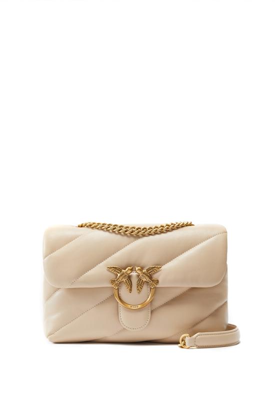 25FW 핑코 숄더백 100038A0F2C50Q Beige