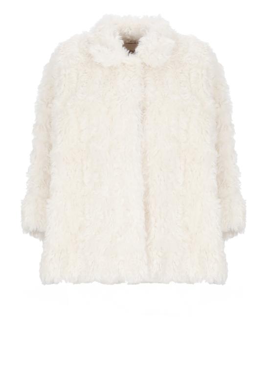 25FW 발렌티니 1972 코트 E3151 TRICOTOFF WHITE Ivory