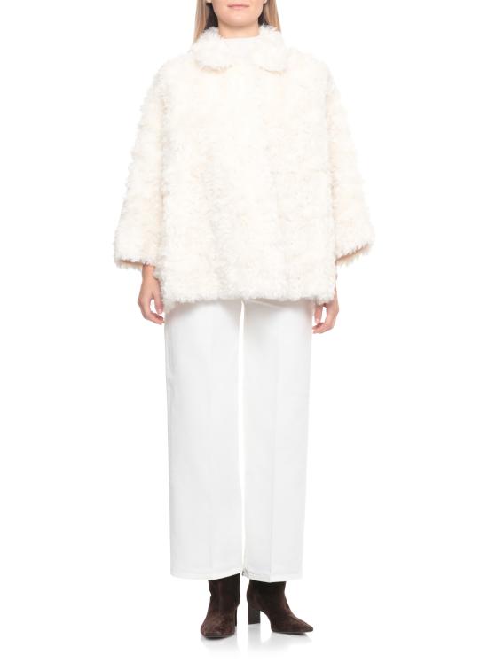 25FW 발렌티니 1972 코트 E3151 TRICOTOFF WHITE Ivory - VALENTINI 1972