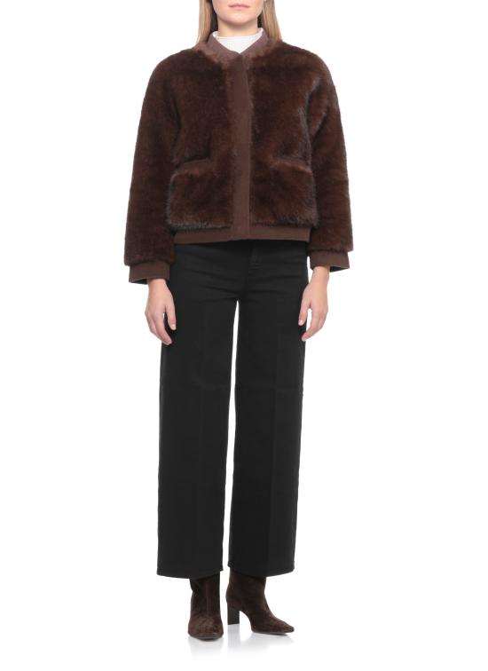 25FW 발렌티니 1972 코트 E3142 ECO ZIBELLINOCOCOA Brown - VALENTINI 1972