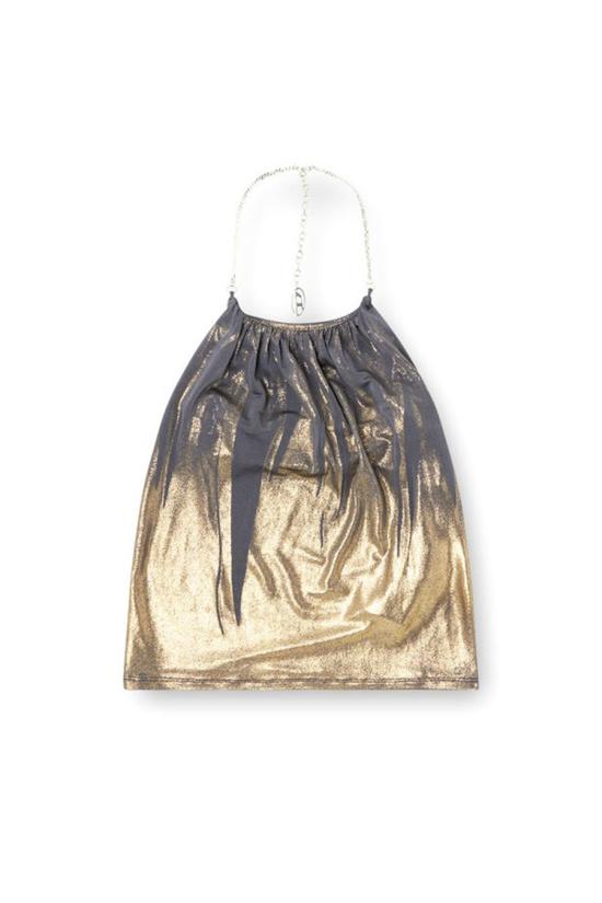 25FW 디젤 체인 홀터넥 탑 A18564 0NKCU9AW Grey