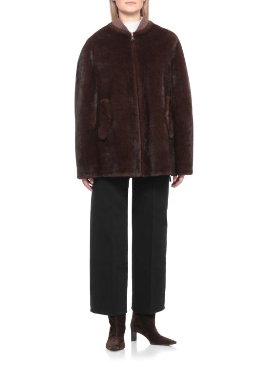 25FW 발렌티니 1972 코트 E3112 ECO MINKCOCOA Brown - VALENTINI 1972