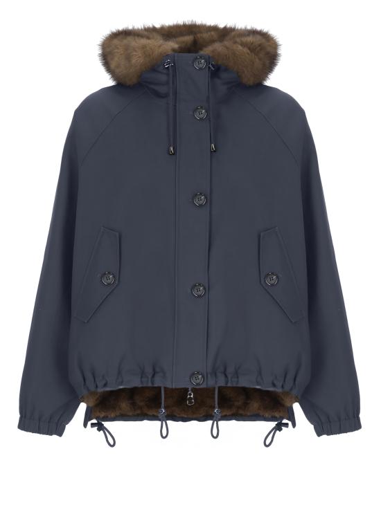 25FW 발렌티니 1972 코트 K5102 8801 ECO FOXNAVY Blue