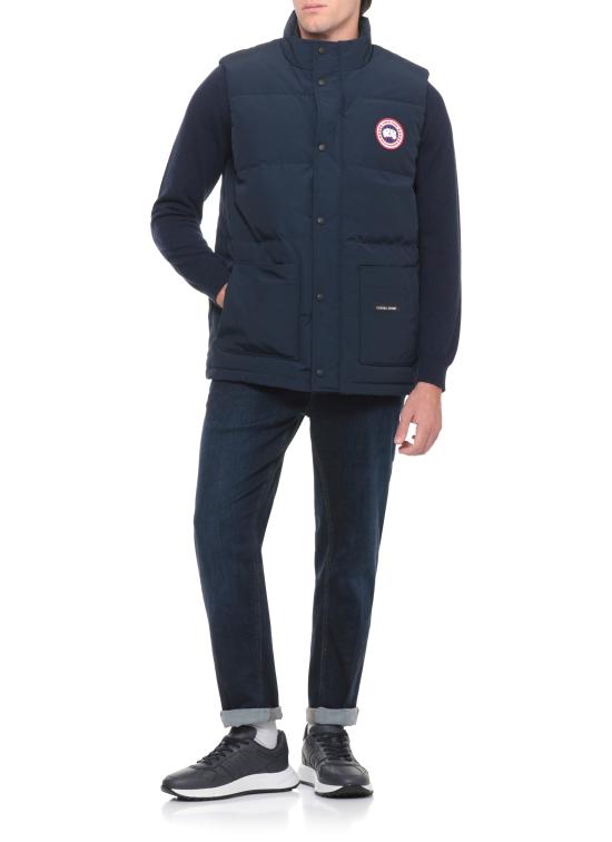 25FW 캐나다구스 베스트 CG 4159M FREESTYLE CREW9063 Blue - CANADA GOOSE