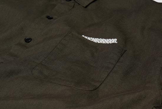 25FW 네이버후드 긴팔 셔츠 251BENH SHM01 OD - NEIGHBORHOOD