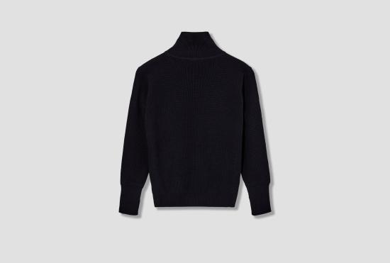 25FW 안데르센 안데르센 집업 니트 세일러 하프 지퍼 - G7 / 시그니처 원사 네이비 - ANDERSEN-ANDERSEN