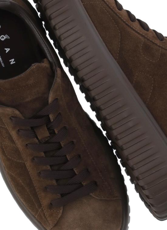 25FW 호간 스니커즈 HXM6450FC6TPJQ 0UV2 Brown - HOGAN